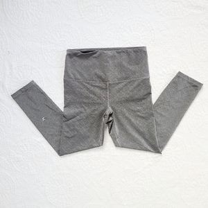 Glyder Gray Textured Leggings | Size Small